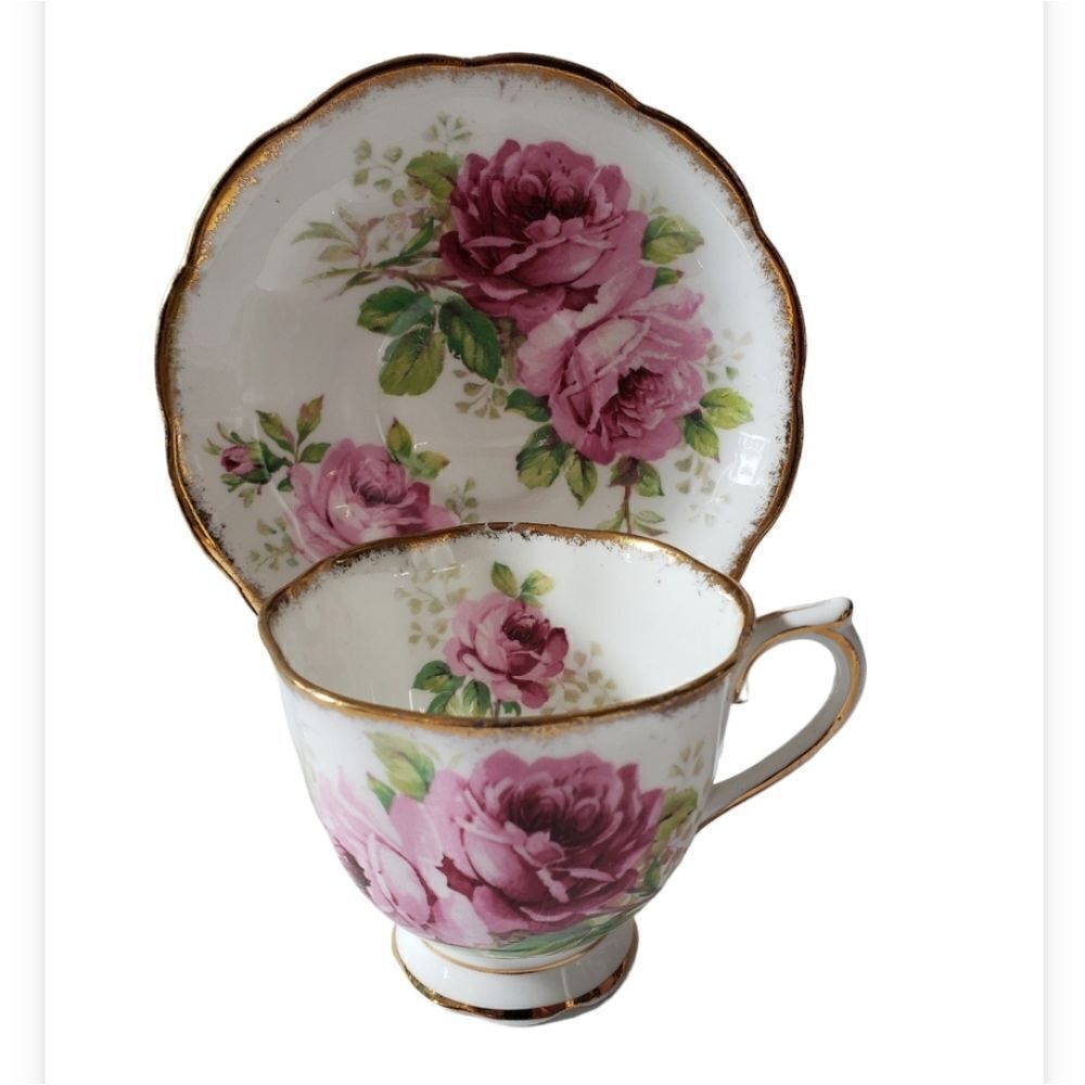 Royal Albert American Crown China Cup & Saucer